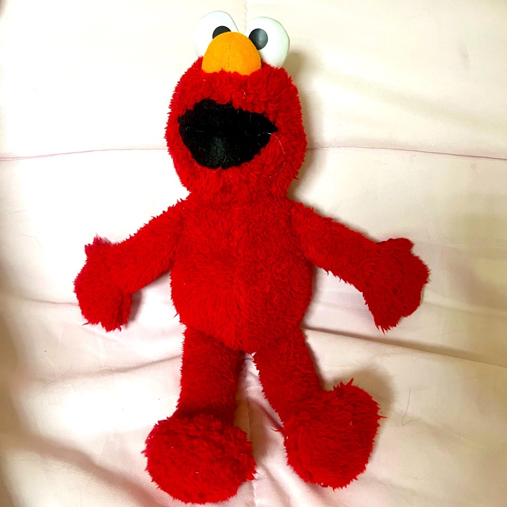 Adorable stuffed Elmo